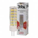 Лампа светодиодная ЭРА LED JC-7W-220V-CER-827-G4 керамика теплый свет