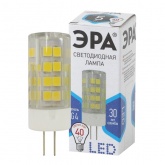 Лампа светодиодная ЭРА LED JC-5W-220V-CER-840-G4 керамика холодный свет
