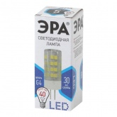 Лампа светодиодная ЭРА LED JC-5W-220V-CER-840-G4 керамика холодный свет