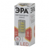 Лампа светодиодная ЭРА LED JC-3,5W-220V-CER-827-G4 керамика теплый свет