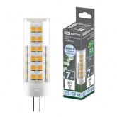 Лампа светодиодная TDM 7W 220V 4000K G4 SMD 18,5x57mm холодный свет