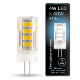 Лампа светодиодная Gauss Black 4W 4100K 220V G4 410Lm керамика холодный свет