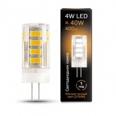 Лампа светодиодная Gauss Black G4 4W 2700K 230V 400lm керамика