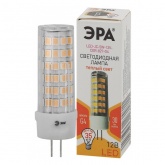 Лампа светодиодная ЭРА LED JC-5W-12V-CER-827-G4 теплый свет 235811