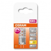 Лампа светодиодная Osram LED PPIN 40 4.5W/827 12V GY6.35 DIM 470Lm d18x50mm