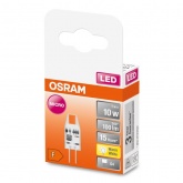 Лампа светодиодная Osram LED PPIN 10 1W/827 12V G4 100Lm d10x30mm
