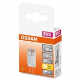 Лампа светодиодная Osram LED PPIN 10 0.9W/827 12V G4 100Lm d12x33mm