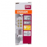 Лампа светодиодная Osram LED STAR PIN 40 3.5W 2700K 12V G4 450Lm d18x50mm теплый свет