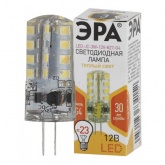 Лампа светодиодная ЭРА LED JC-3W-12V-827-G4 теплый свет 734152