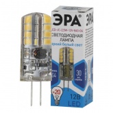 Лампа светодиодная ЭРА LED JC-2,5W-12V-840-G4 белый свет 734121