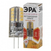 Лампа светодиодная ЭРА LED JC-2,5W-12V-827-G4 теплый свет 734091