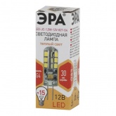 Лампа светодиодная ЭРА LED JC-1,5W-12V-827-G4 теплый свет 734039
