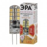 Лампа светодиодная ЭРА LED JC-1,5W-12V-827-G4 теплый свет 734039