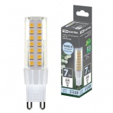 Лампа светодиодная капсула TDM 7W 4000K 220V G9 SMD 17,5х65,5мм