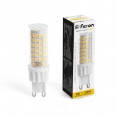 Лампа светодиодная капсула Feron LB-436 13W 2700K 230V G9 керамика теплый свет