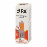 Лампа светодиодная капсула ЭРА LED JCD-6W-GL-827-G9 2700K 220V стекло теплый свет