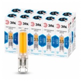 Лампа светодиодная капсула ЭРА LED JCD-3,5W-GL-840-G9 4000K 220V стекло холодный свет