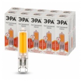 Лампа светодиодная капсула ЭРА LED JCD-3,5W-GL-827-G9 2700K 220V стекло теплый свет
