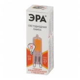 Лампа светодиодная капсула ЭРА LED JCD-3,5W-GL-827-G9 2700K 220V стекло теплый свет