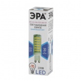 Лампа светодиодная капсула ЭРА LED JCD-9W-CER-840-G9 4000K 220V керамика холодный свет