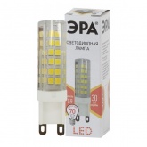 Лампа светодиодная капсула ЭРА LED JCD-7W-CER-827-G9 2700K 220V керамика теплый свет