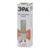 Лампа светодиодная капсула ЭРА LED JCD-7W-CER-827-G9 2700K 220V керамика теплый свет
