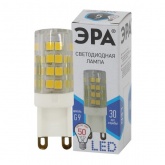 Лампа светодиодная капсула ЭРА LED JCD-5W-CER-840-G9 4000K 220V керамика холодный свет