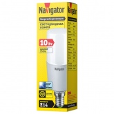 Лампа светодиодная Navigator NLL-T39-10-230-6.5K-E14 10W 6500K 230V 800Lm