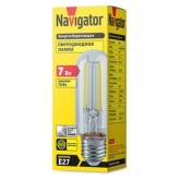 Лампа светодиодная Navigator NLL-F-T39-7-230-4K-E27-CL 7W 4000K 230V 800Lm