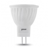 Лампа светодиодная LED MR11 3W 6500K 150-265V GU4 300lm 35x40мм Gauss