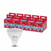 Лампа светодиодная ЭРА LED RED LINE MR16-11W-840-GU5.3 4000K 220V холодный свет