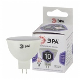 Лампа светодиодная ЭРА LED STD MR16-10W-860-GU5.3 6000K 220V дневной свет
