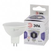 Лампа светодиодная ЭРА LED MR16-8W-860-GU5.3 6000K 220V дневной свет
