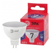 Лампа светодиодная ЭРА LED RED LINE MR16-7W-865-GU5.3 6500K 220V дневной свет