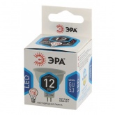 Лампа светодиодная ЭРА LED STD MR16 12W 4000K 220V GU5.3 холодный свет
