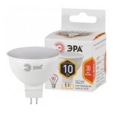 Лампа светодиодная ЭРА LED MR16-10W-827-GU5.3 2700K 220V теплый свет