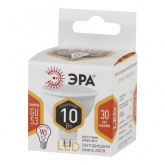 Лампа светодиодная ЭРА LED MR16-10W-827-GU5.3 2700K 220V теплый свет