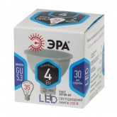 Лампа светодиодная ЭРА LED MR16-4W-840-GU5.3 4000K 220V холодный свет