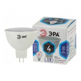 Лампа светодиодная ЭРА LED MR16-4W-840-GU5.3 4000K 220V холодный свет