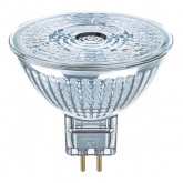 Лампа светодиодная Osram LEDS MR16 3,8W/840 (35W) 12V GU5.3 36° 350Lm стекло холодный свет