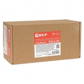 Рубильник EKF PROxima TwinBlock 100A 4P реверсивный c рукояткой для прямой установки (выключатель нагрузки)