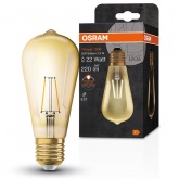 Лампа филаментная капля Osram Vintage ST64 21 2,5W/824 E27 200Lm