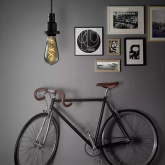 Лампа филаментная капля Osram Vintage 1906 CL Edison Smoke 15 4W/818 E27 140Lm спираль D140x64mm