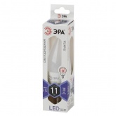 Лампа светодиодная свеча на ветру ЭРА STD LED BXS 11W/860 E14 холодный свет (5056183732745)