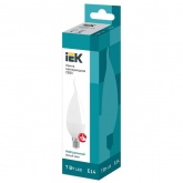 Лампа светодиодная свеча на ветру ИЭК ECO CB35 7Вт 230В 4200K E14 485264