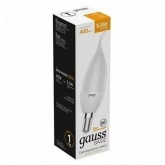 Лампа светодиодная свеча на ветру Gauss Basic 5,5W 3000K 220V E14 400Lm
