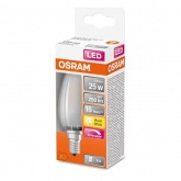 Лампа филаментная светодиодная свеча Osram Retrofit DIM 2.8W 2700K 230V E14 250Lm матовая