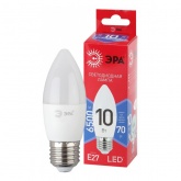 Лампа светодиодная свеча ЭРА RED LINE LED B35 10W 865 6500K 220V E27