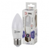Лампа светодиодная свеча ЭРА LED B35 9W 860 6000K 220V E27 дневной свет