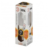 Лампа светодиодная свеча ЭРА LED B35 7W 827 2700K 220V E27 теплый свет